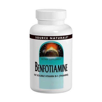 Бенфотиамин, Benfotiamine, Source Naturals, 150 мг, 30 таблеток SNS-01905 фото