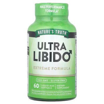 Поддержка либидо, Ultra Libido, Nature's Truth, быстрое действие, для мужчин, 60 гелевых капсул NTH-11575 фото