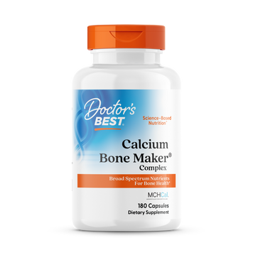 Комплекс для костей с кальцием, Calcium Bone Maker, Doctor's Best, 180 капсул DRB-00245 фото