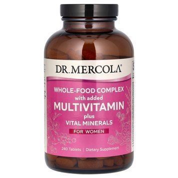 Мультивитамины для женщин, Multivitamin Plus Vital Minerals, Dr. Mercola, 240 таблеток MCL-01939 фото