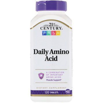 Комплекс аминокислот, Daily Amino Acid, 21st Century, 120 таб. CEN-22557 фото