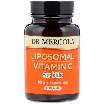 Витамин С липосомальный для детей, Liposomal Vitamin C, Dr. Mercola, 30 капсул MCL-03149 фото
