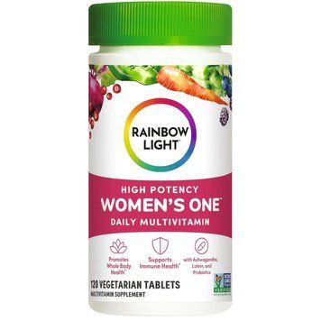 Мультивитамины для женщин, Women's One High Potency Daily Multivitamin, Rainbow Light, высокая эффективность, 120 вегетарианских таблеток RLT-21705 фото