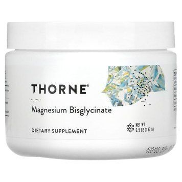 Бисглицинат магния, Magnesium Bisglycinat, Thorne, 187 г THR-00644 фото