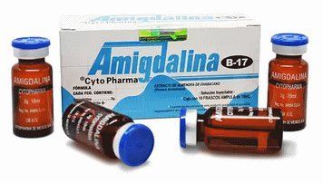 Витамин B17, Amygdalina Solucion Inyectable, CYTO, 10 флаконов по 3 грамма CYTO-B17solution фото