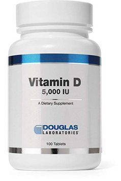 Доповнений вітамін D, Vitamin D (5,000 МО), Douglas Laboratories, 100 таблеток DOU-03485 фото