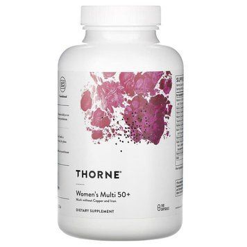 Мультивитамины для женщин 50+, Women's Multi, Thorne, 180 капсул THR-01131 фото