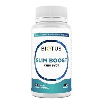 Слим Буст, Slim Boost, Biotus, комплекс для похудения, 90 капсул BIO-532870 фото