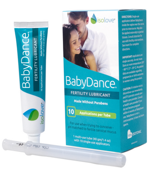 Смазка (лубрикант) для повышения фертильности, BabyDance Fertility Lubricant, Fairhaven Health, 1 многоразовый тюбик (40 г) с 10 одноразовыми аппликаторами FHH-00249 фото